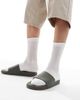 SEQWL SEQWL Mamun sandals with strap in olive-Green - 3
