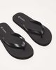 SEQWL SEQWL Mamun thong flip flops in black - 1