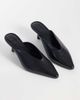 SEQWL SEQWL Maybach high vamp mules in black - 2