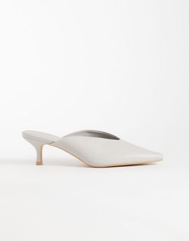 SEQWL SEQWL Maybach high vamp mules in gray