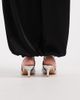 SEQWL SEQWL Maybach slingback kitten heels in silver - 4