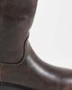 SEQWL SEQWL Mickey pull on ankle boots in burnished brown-White - 2