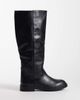SEQWL SEQWL Mickey pull on knee boots in black - 1