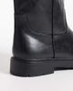 SEQWL SEQWL Mickey pull on knee boots in black - 3