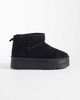 SEQWL SEQWL mini flatform boots in black - 1