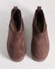 SEQWL SEQWL mini flatform boots in chocolate-Brown - 3