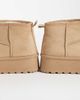 SEQWL SEQWL mini flatform boots in sand-Neutral - 3