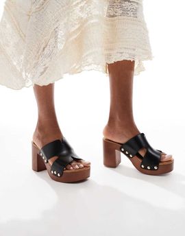 SEQWL SEQWL mule sandals in black