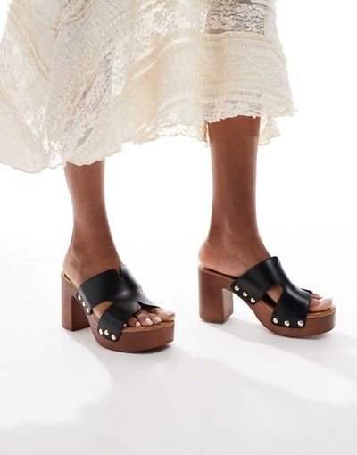 SEQWL SEQWL mule sandals in black