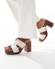 SEQWL SEQWL mule sandals in white - 1