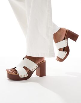 SEQWL SEQWL mule sandals in white