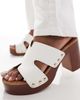 SEQWL SEQWL mule sandals in white - 3