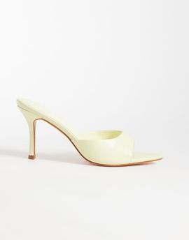 SEQWL SEQWL Ocon heeled sandals in butter yellow