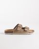 SEQWL SEQWL Olsen sandals with buckles in taupe-Neutral - 1