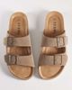 SEQWL SEQWL Olsen sandals with buckles in taupe-Neutral - 2