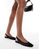 SEQWL SEQWL Phelps sling back sandals in mesh black - 1