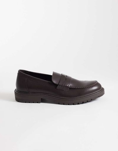 SEQWL SEQWL Pier chunky loafers in brown