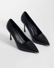 SEQWL SEQWL pumps with gold detail in black - 2