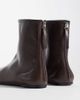 SEQWL SEQWL refined ankle boots in brown-White - 4
