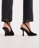SEQWL SEQWL Salado heeled pumps in black micro - 3