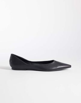 SEQWL SEQWL Scar pointed ballet flats in black