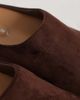 SEQWL SEQWL Simba faux suede clogs in chocolate brown - 2