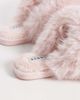 SEQWL SEQWL Smarties fluffy pom pom slippers in light pink - 4