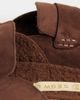 SEQWL SEQWL Soda faux fur lined slip on loafer mules in brown - 3
