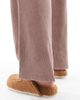 SEQWL SEQWL Soda fur lined mules in chesnut-Neutral - 2