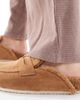 SEQWL SEQWL Soda fur lined mules in chesnut-Neutral - 3