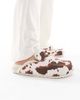 SEQWL SEQWL Soda fur lined mules in cow-Brown - 1