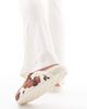 SEQWL SEQWL Soda fur lined mules in cow-Brown - 2