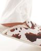 SEQWL SEQWL Soda fur lined mules in cow-Brown - 3
