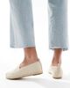 SEQWL SEQWL soft slip on espadrilles in cream-White - 4