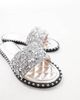 SEQWL SEQWL Tarrogan flat sandals with embellished strap in silver - 2