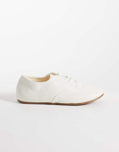 SEQWL SEQWL Toffee jazz shoes in cream-Neutral