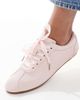 SEQWL SEQWL Toffee ribbon detail lace-up sneakers in baby pink - 4