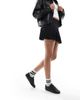 SEQWL SEQWL Toffee ribbon detail lace-up sneakers in black - 4