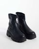 SEQWL SEQWL Twirl chunky sock boots in black - 2