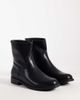 SEQWL SEQWL Whisper refined pull on ankle boots in black - 2