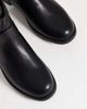 SEQWL SEQWL Whisper refined pull on ankle boots in black - 3