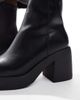 SEQWL Wide Fit SEQWL Wide Fit Audi chunky ankle boots in black - 2