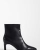SEQWL Wide Fit SEQWL Wide Fit Benz faux suede kitten heel ankle boots in black - 1