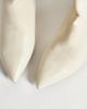 SEQWL Wide Fit SEQWL Wide Fit Benz knee high kitten heel boots in cream-White - 3