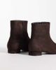 SEQWL Wide Fit SEQWL Wide Fit Elma faux suede ankle boots in brown - 4