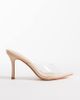 SEQWL Wide Fit SEQWL wide fit heeled sandals in clear-No color - 1