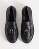 SEQWL Wide Fit SEQWL Wide Fit Jeep chunky tassel loafers in black - 2