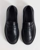 SEQWL Wide Fit SEQWL Wide Fit Kinder chunky loafers in black - 2