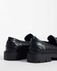 SEQWL Wide Fit SEQWL Wide Fit Kinder chunky loafers in black - 3