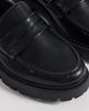 SEQWL Wide Fit SEQWL Wide Fit Kinder chunky loafers in black - 4